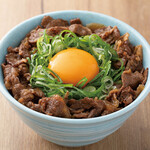 요네자와 소의 쇠고기 쇠고기 덮밥