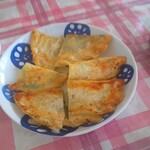 蘭州牛肉麺 - ニラ饅頭