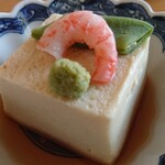 草乃 - セット、午前中豆腐