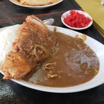 なかみち食堂 - カツカレー(ご飯少なめ）2020.04.01