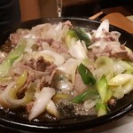 はりまや - 鴨ねぎ陶板焼き