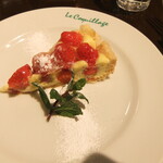 フレンチカフェレストラン 神楽坂 ル コキヤージュ - 苺のタルト。