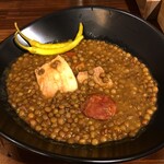 Restaurante ORGULLO - レンズ豆の煮込み