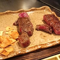 ステーキハウス 吉池 - サーロインとフィレ