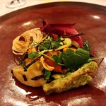 ラ・トゥーエル - ホワイトアスパラ、春野菜のサラダ仕立て