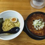 武市総本店 - 石焼つけ麺（激辛１００）