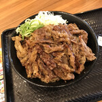 カルビ丼とスン豆腐専門店 韓丼 - カルビ丼大盛り