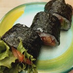 すし江戸 - サーモン巻