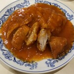 廣東餐館 鳳飛 - からし鶏