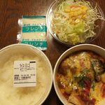 松屋 - カチャトーラ定食（ミニライス・テイクアウト）