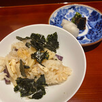 銀座 しのはら - 土鍋で炊き上げた筍ご飯