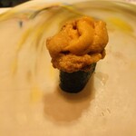 たかおか - 唯一北海道の雲丹の軍艦。他はすべて千葉産