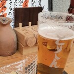 Sumibi Yakitori Torijin - 突き出し＆生ビール