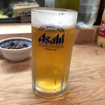 初芳鮨 - 生ビール　