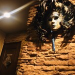 ローズカフェ - 壁のオブジェ