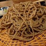 松の實 - 田舎そば ¥800