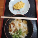 兼平屋 - まいまいうどん(小)とにぎりイカ天