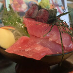清鮨 - デカ盛りの鉄火丼¥1000