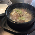 韓国館 - テールスープ(あっつ熱)