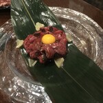 Aji No Kiwami - 生肉と黒トリュフ和え