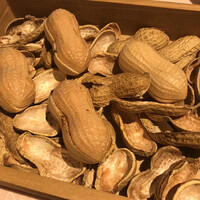 貝殻亭 - 千葉の名産落花生の形をした最中です。