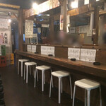 寅屋 - 金曜の18時30分…今のご時世だと空いてますね。