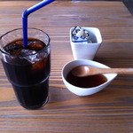 和かふぇ べじ家 - アイスコーヒー％紅茶ゼリー
