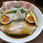 麺処 うきとみ - 魚介しょうゆそば味玉入り大