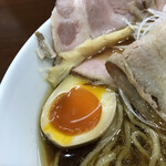 麺処 うきとみ - 魚介しょうゆそば味玉入り大
