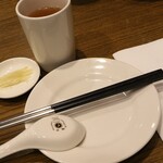 鼎泰豊 - テーブルのしつらえ