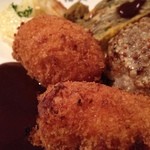 呆喰亭 信夫 - 桜マスのクリームコロッケ