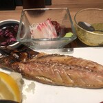 鮮魚釜飯 ヒカリ屋 - トロ鯖塩焼き