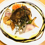 ラ・パッキア - 信州産SPF豚肩ロース肉のコンフィバルサミコソース