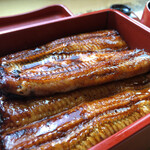 うなぎ亭 友栄 - うな様が重なってます