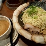 エース軒 - ごま味噌つけ麺(麺ダブル400g)チャーシュートッピング