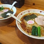 かまや食堂 - 特盛は食べ応えあります。