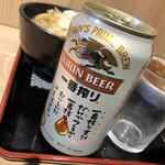 よもだそば - よもだそば 銀座店　「キリンビール」370円