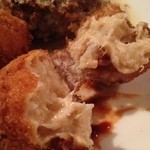 呆喰亭 信夫 - 桜マスのクリームコロッケ