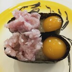 回転寿司すノ家 - うずら鉄火