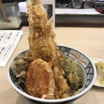 マグロと天ぷら定食 銀八 - 
