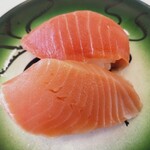 回転寿司すノ家 - サーモン