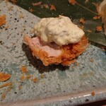 かつ吉 野庵 - タルタルを乗せても最高です