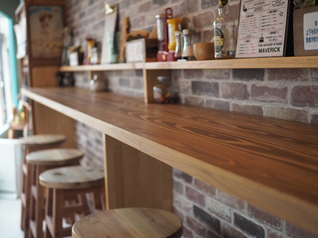 ザ バーガー スタンド マーベリック The Burger Stand Maverick 京終 ハンバーガー 食べログ