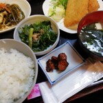 満留古 - 鰯フライ定食