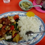 大龍 - 八宝菜定食 800円