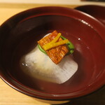 日本料理 みや  - 穴子真薯椀