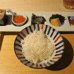 日本料理 みや  - 御飯セット
