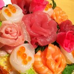 Oomasazushi - 母の日、お誕生日等で好評の寿司ケーキです！要予約