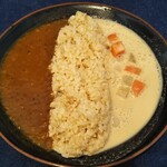 乙仲角 - カレーセット 680円