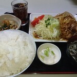 味吉 - 焼肉定食（大盛）